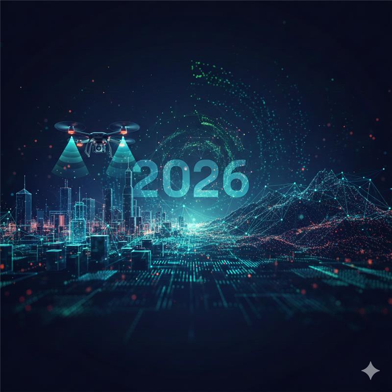 LiDAR Trends to Watch in 2026: Automation, AI & Real Time Mapping
